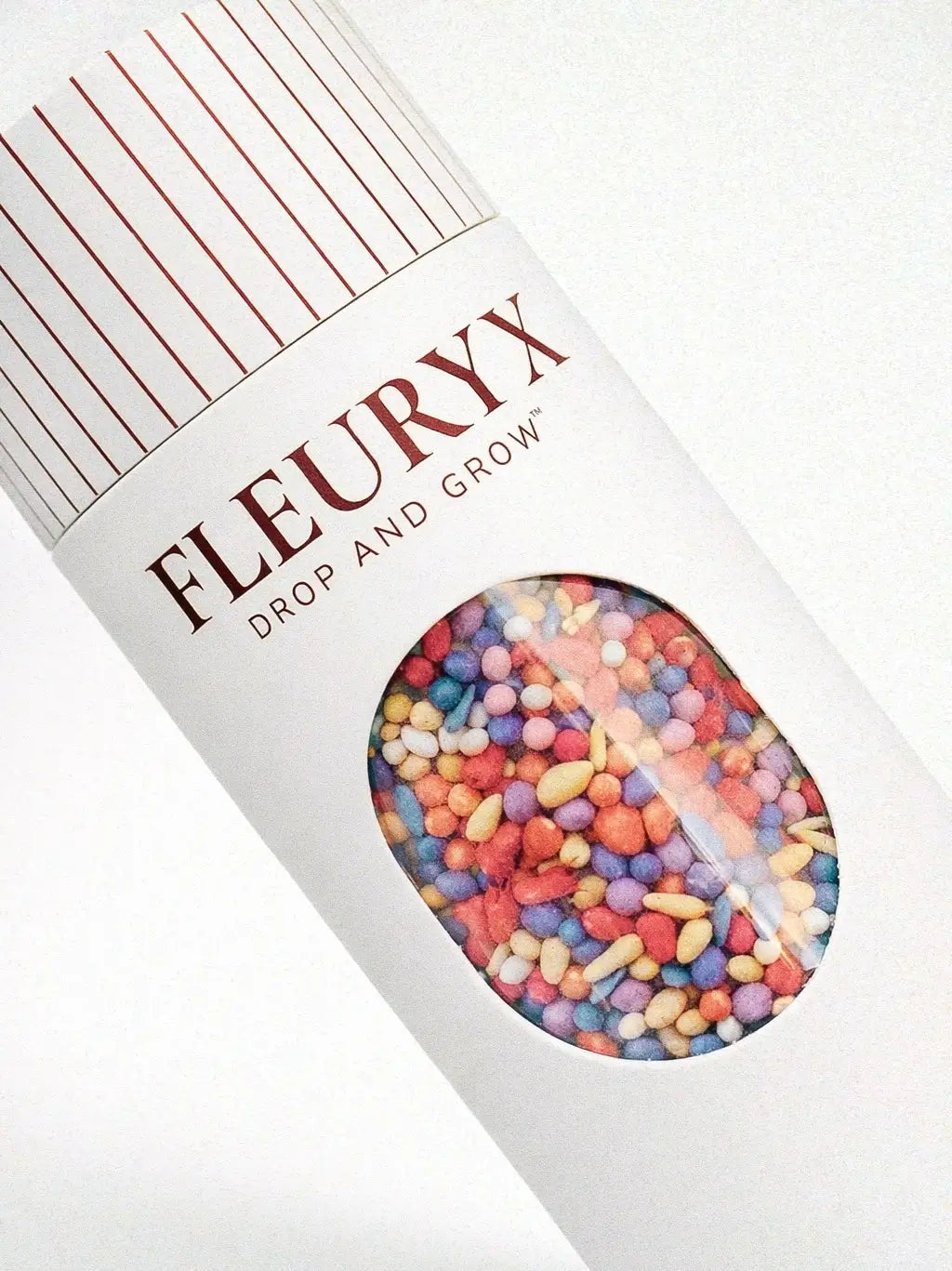 Fleuryx Native Wildflower Seed Shaker mix featuring color coated seed pellets
