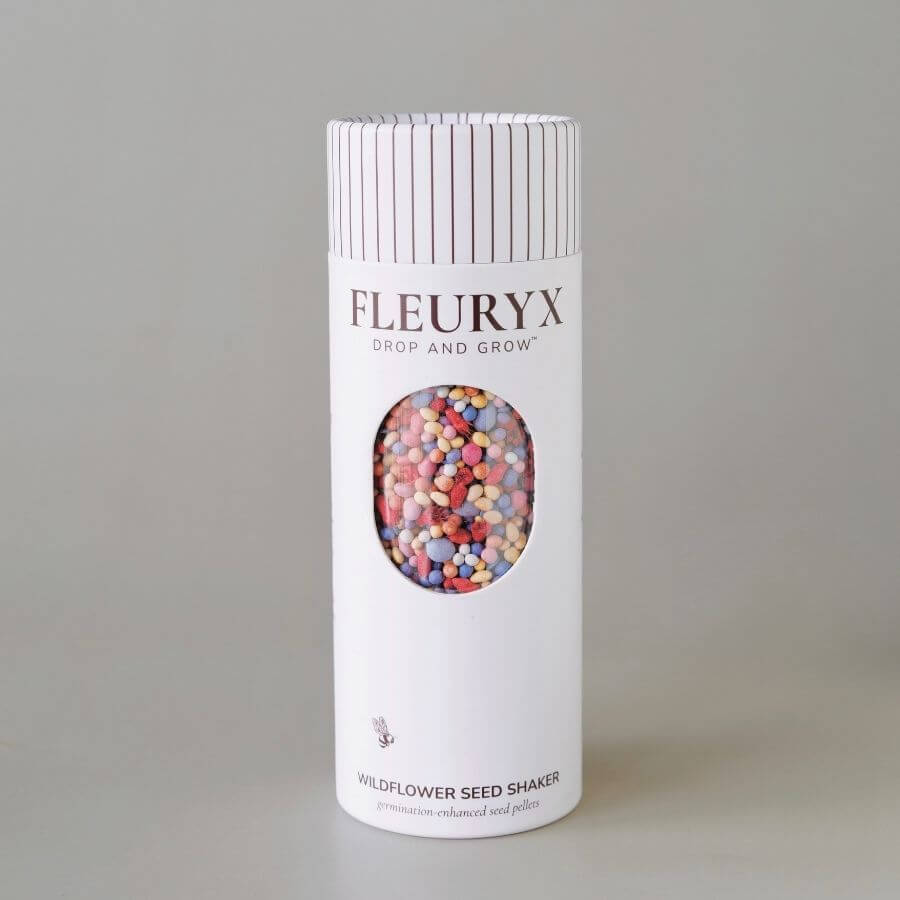 Fleuryx Highland Bloom Mountain West native Wildflower seed shaker with coated seed pellets for sale
